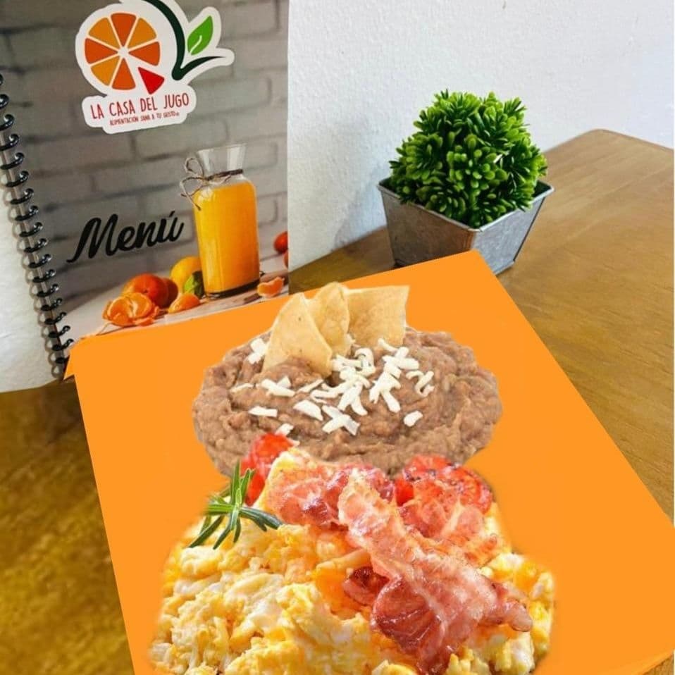 Huevos con Tocino