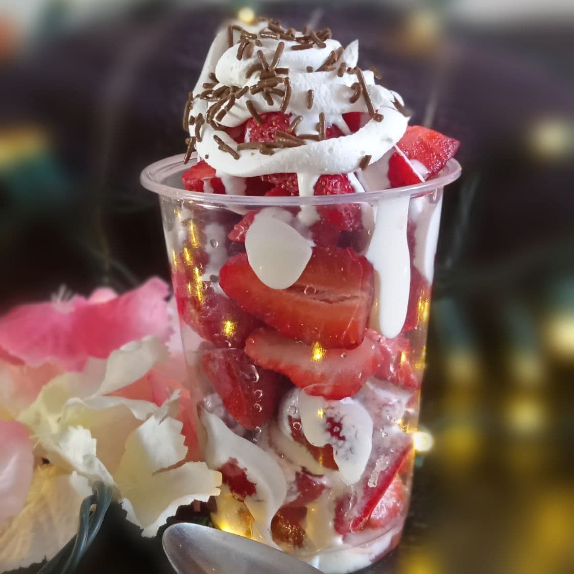 GELATINA CON CREMA