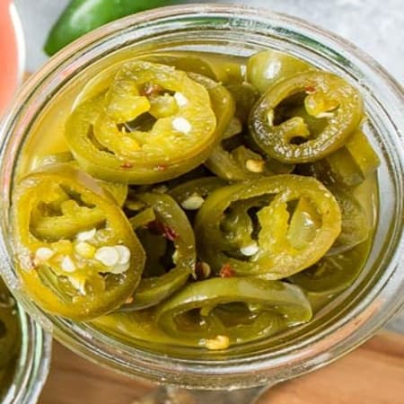 Porción de jalapeños