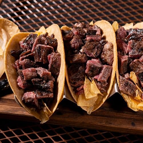 Tacos de arrachera