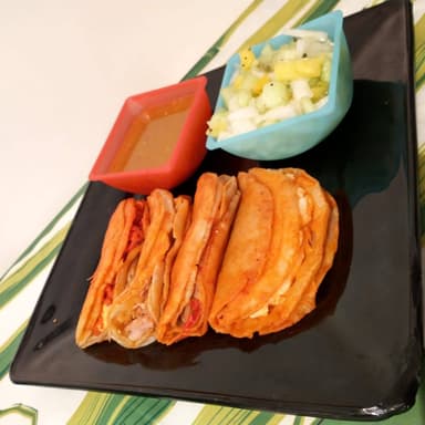 Plato grande de 10 tacos