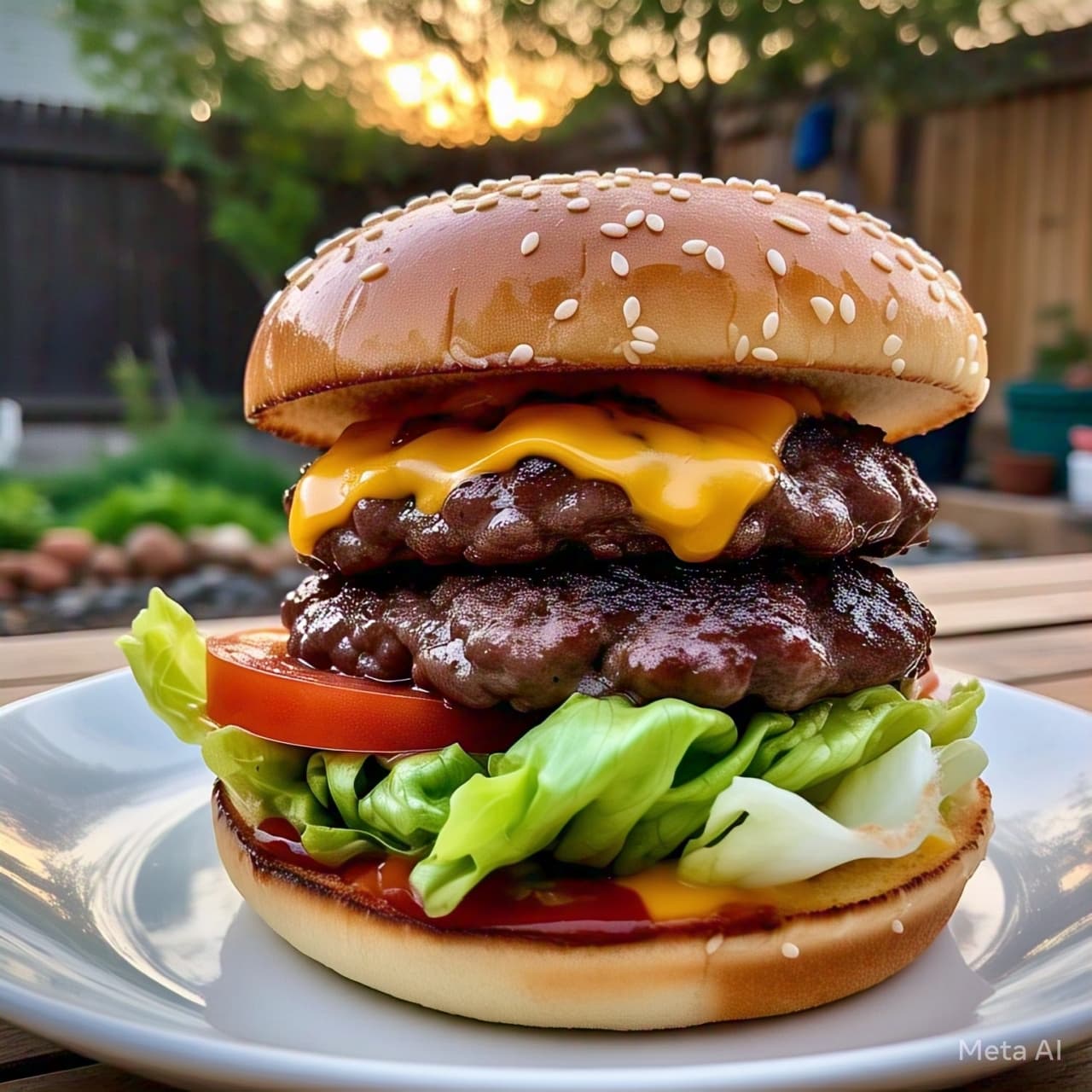 Hamburguesa Doble Carne Especial