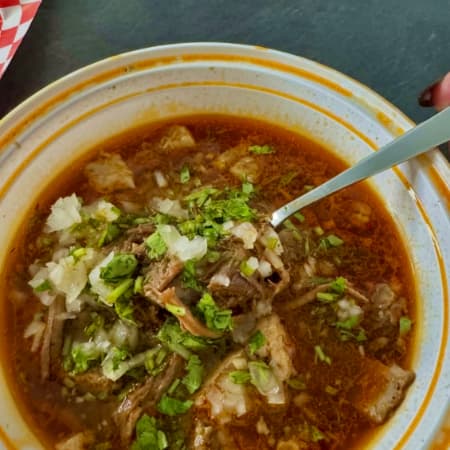 consomé de birria