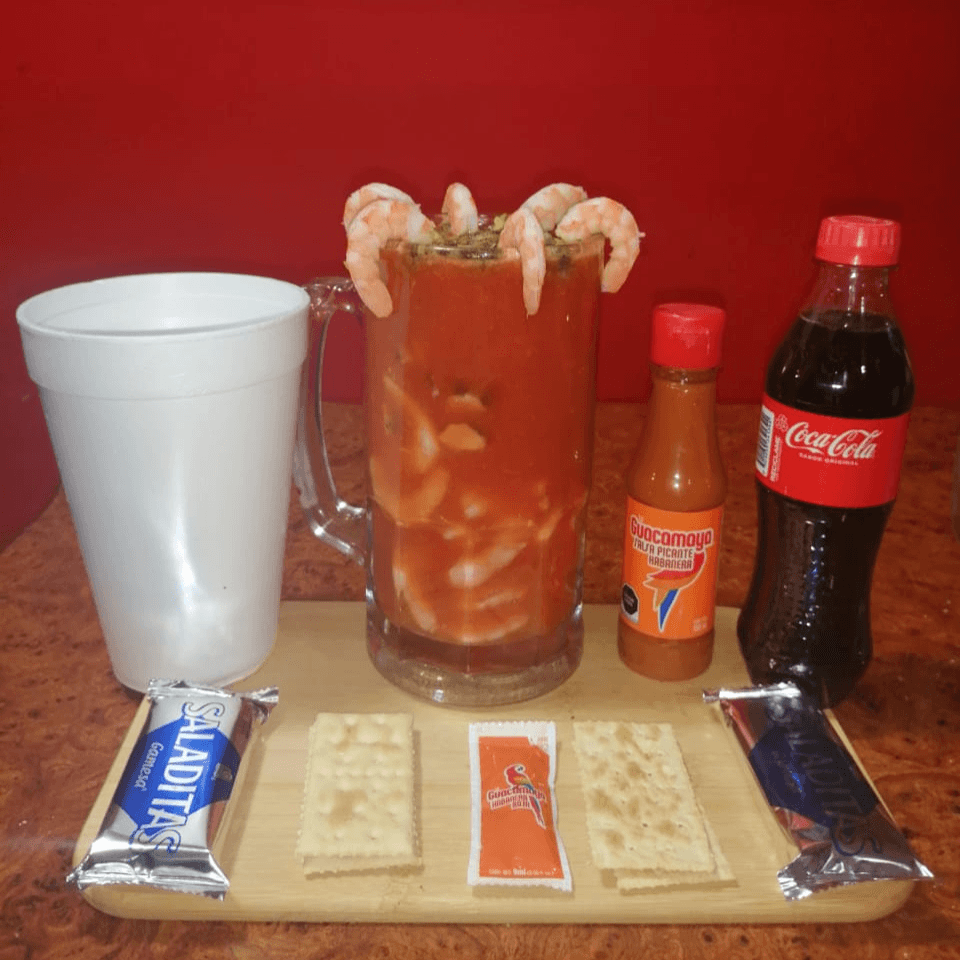Cóctel COMBINADO (1LT) y Cóctel de CAMARON (295ml)