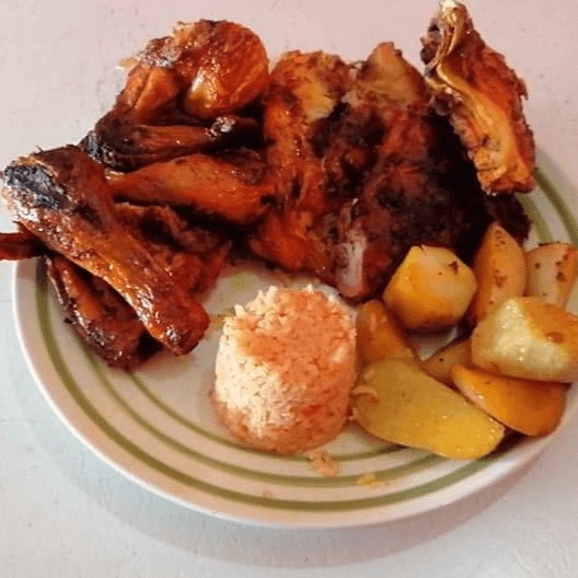 Medio Pollo Asado