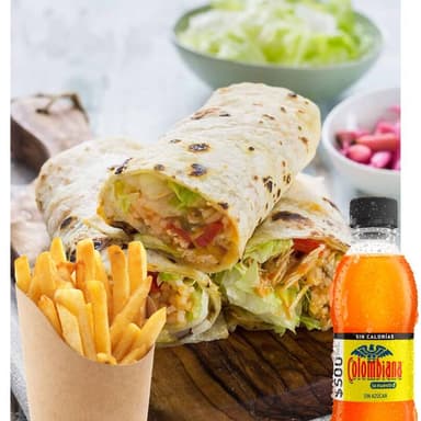 Combo Burrito Cubano