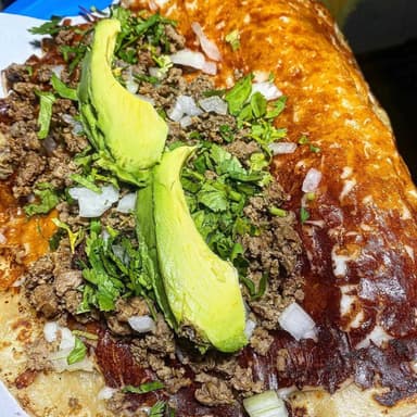 Gringa Con Costra De Chorizo