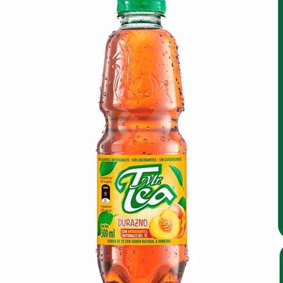 mr tee durazno 500 ml