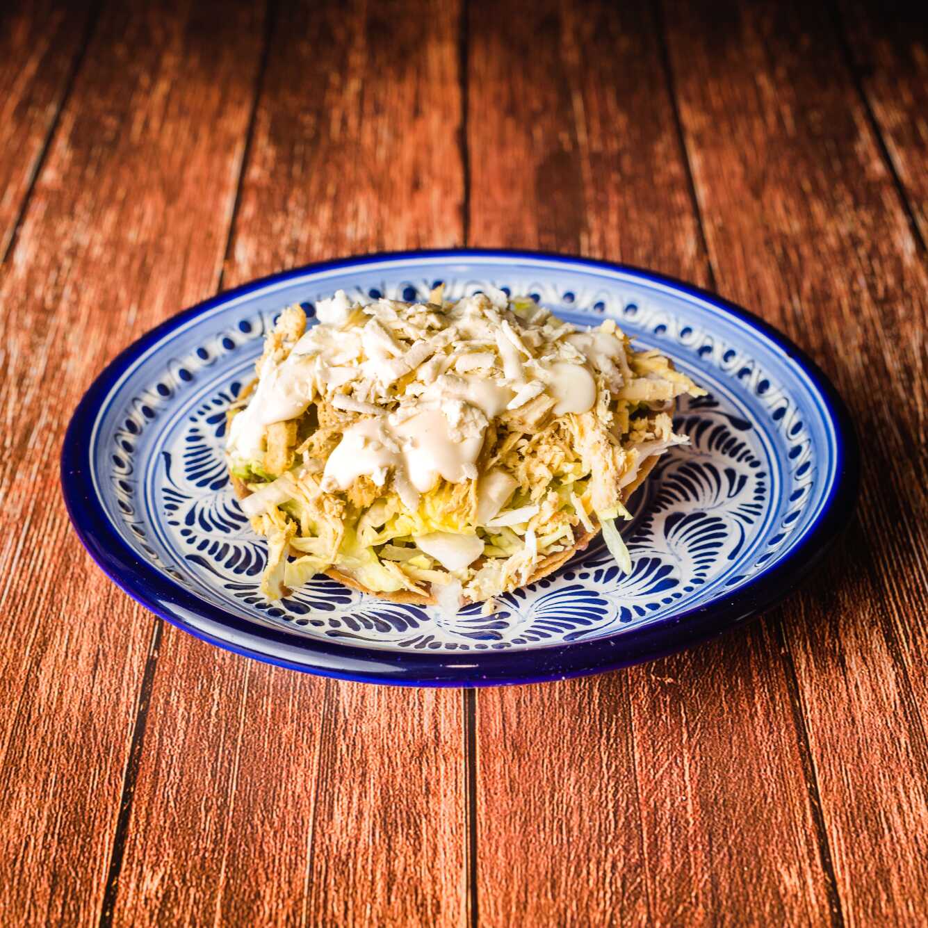 Tostadas de Pollo