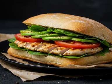 Sánguche de Pollo Palta