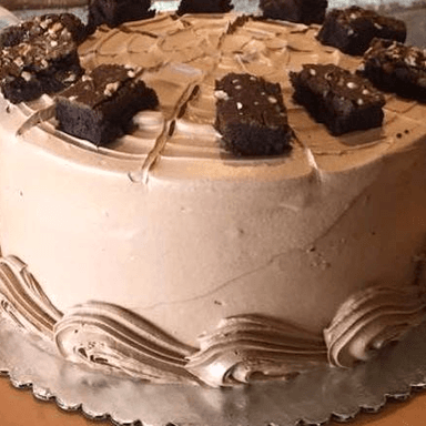 Rebanada de Pastel Fantasía de Chocolate