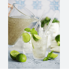 Agua de Limón con Chía 1litro