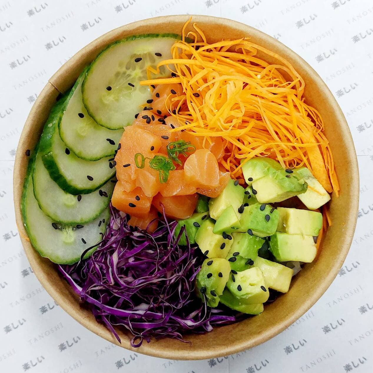 Poke Bowl de Salmón