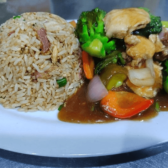 Pollo con Verduras M