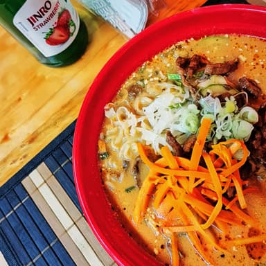 Ramen con Arrachera de Res