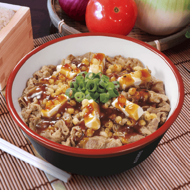 Gyudon Salsa Teriyaki con Queso Crema