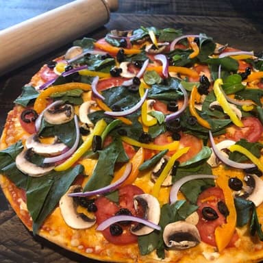 Pizza a la leña Familiar Campirana