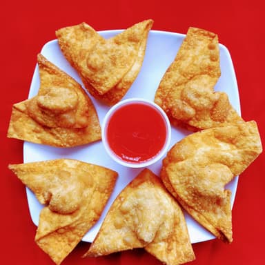 Wantán con Pollo