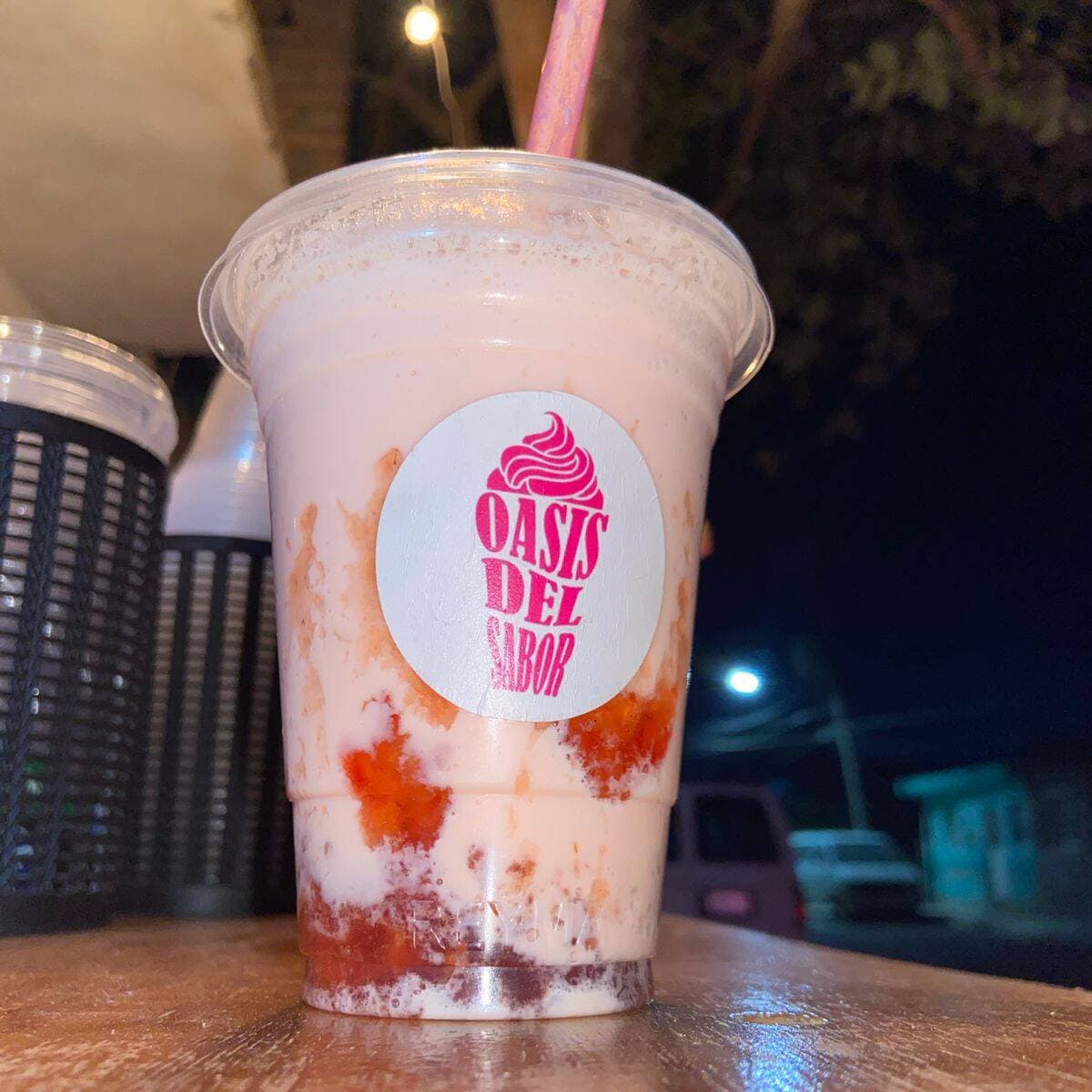 Malteada de Fresa