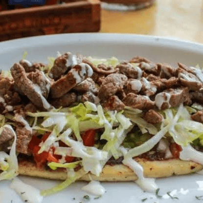 HUARACHE DE BISTEC DE RES