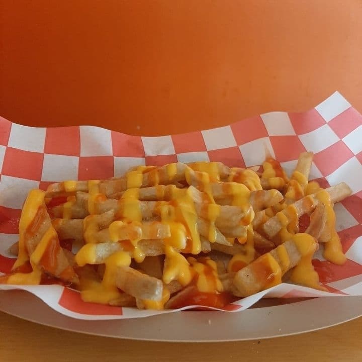 Hamburguesa hawaiana + Papas