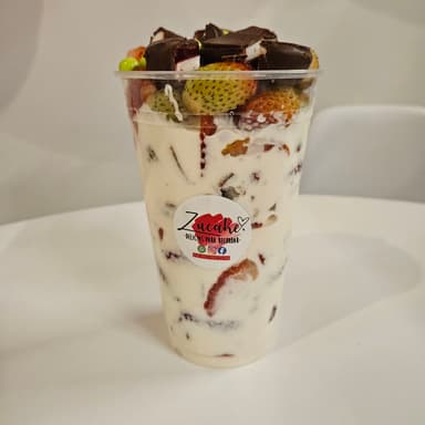 Fresas con Crema Vaso Grande
