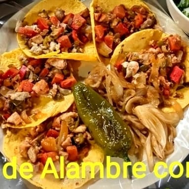 5 Ordenes Alambre para 5 Personas