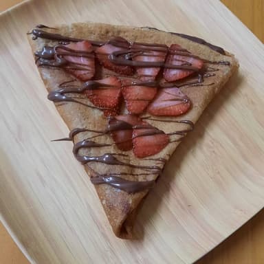 Crepa de Nutella con Fresa