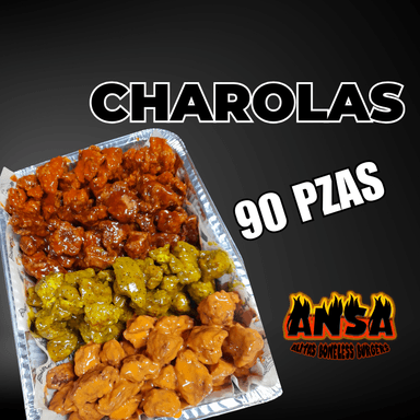 CHAROLA DE BONELESS 90 PIEZAS