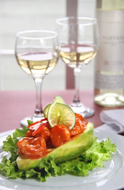 Aguacate Yanuba en Ceviche