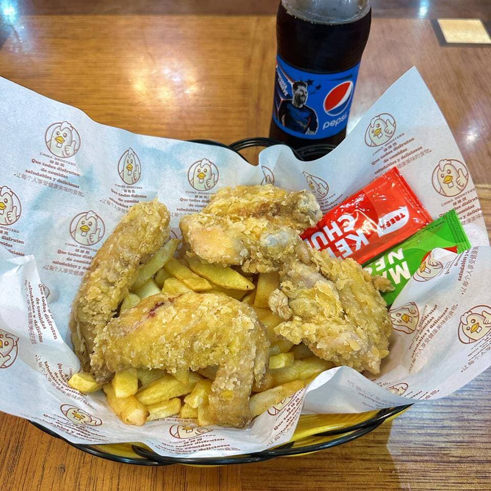 Alita + Papas + PEPSI 355ml