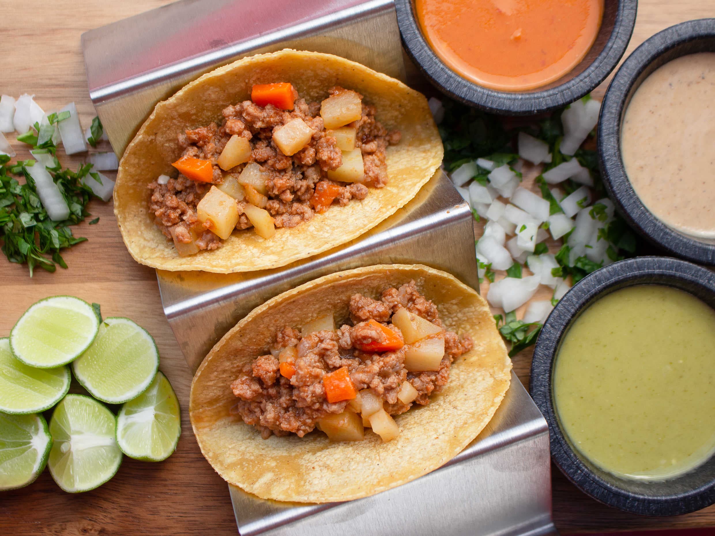 Taco de Picadillo 🔥😋