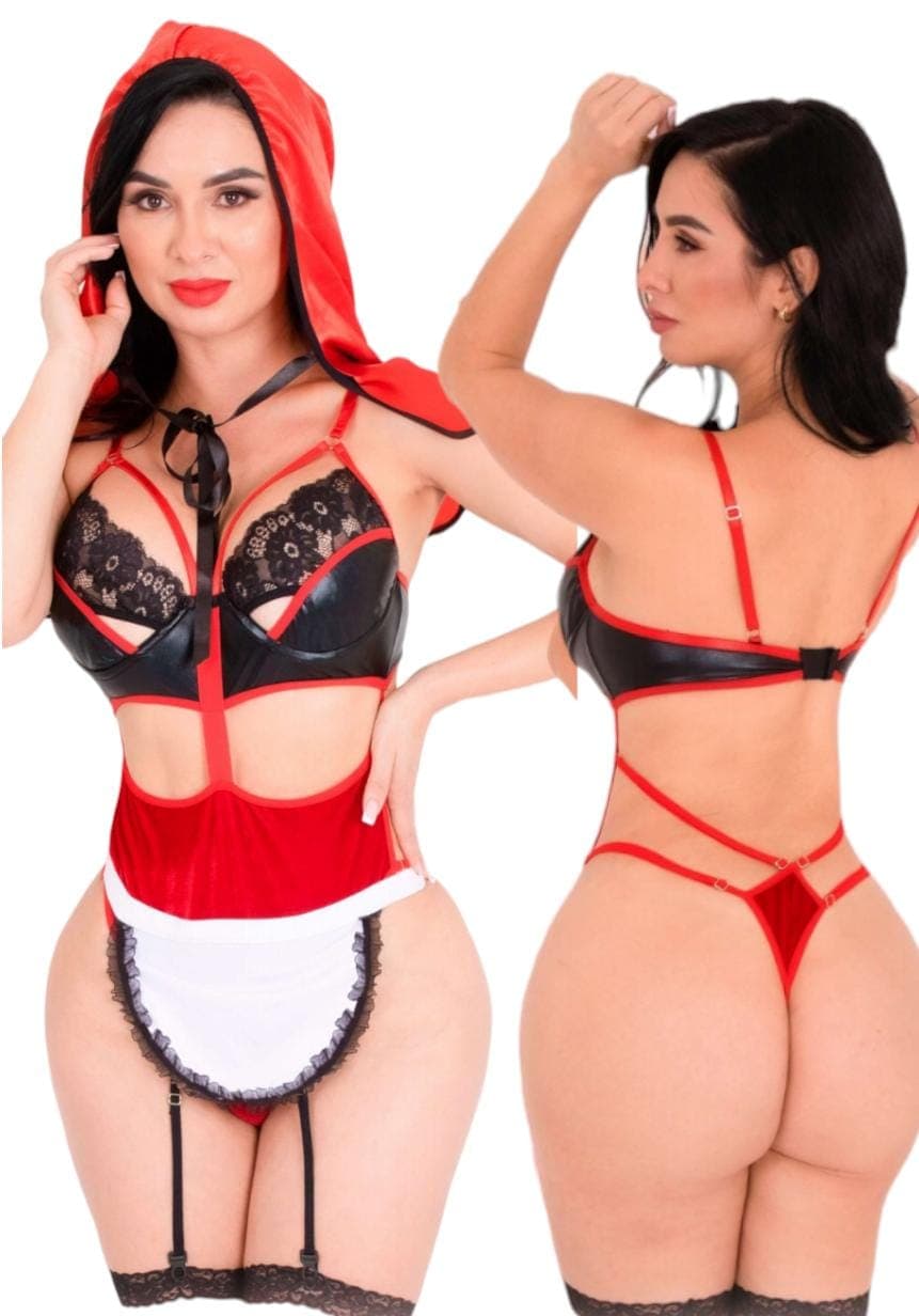 Disfraz dulce caperucita lenceria sexy