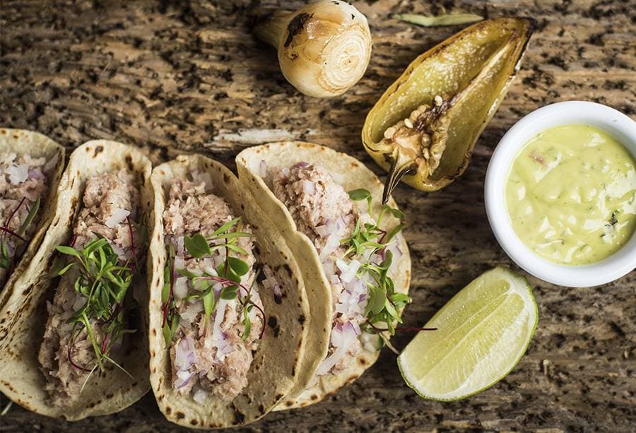 Tacos de Lechón