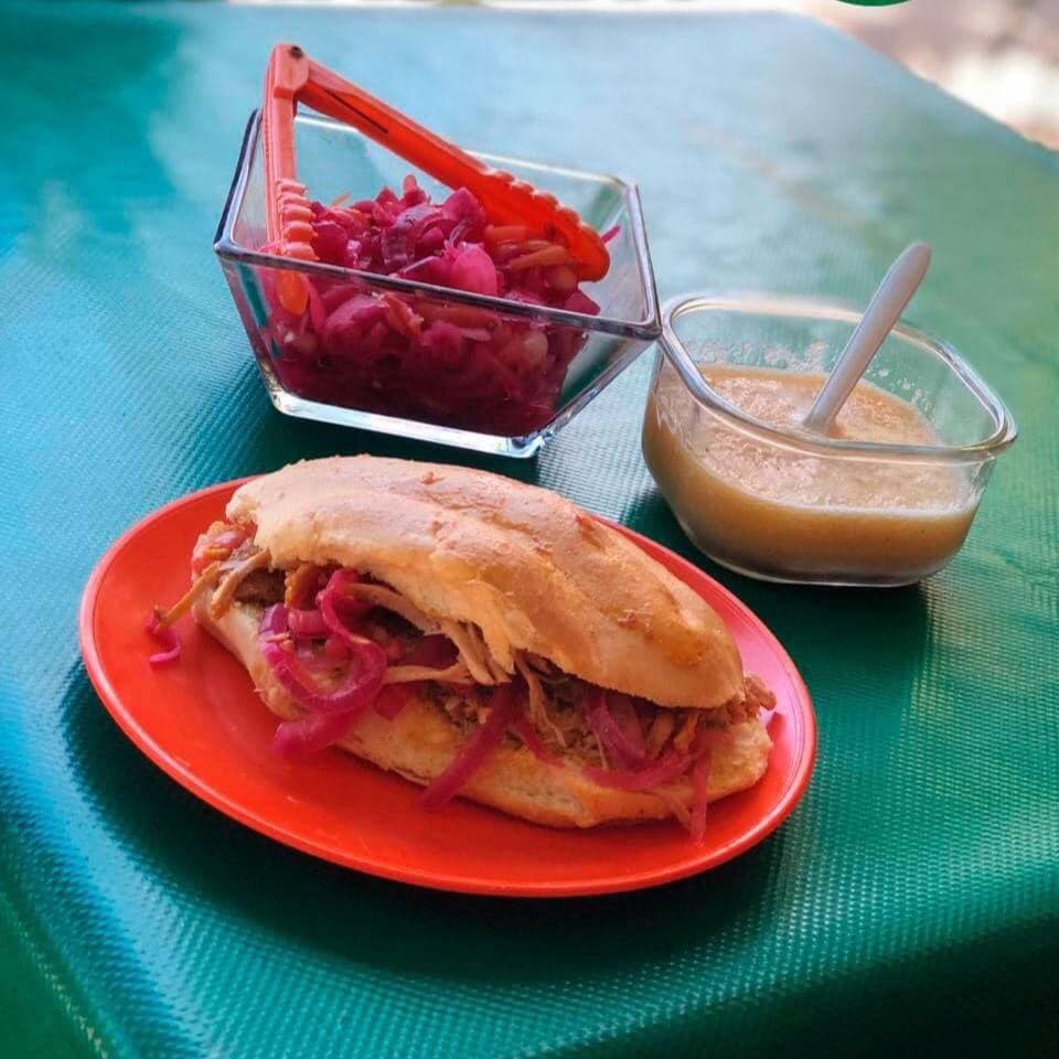 Torta de Cochinita Pibil