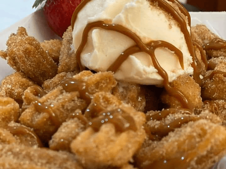 Mini Churros con 1 Ingrediente, Nieve de Regalo