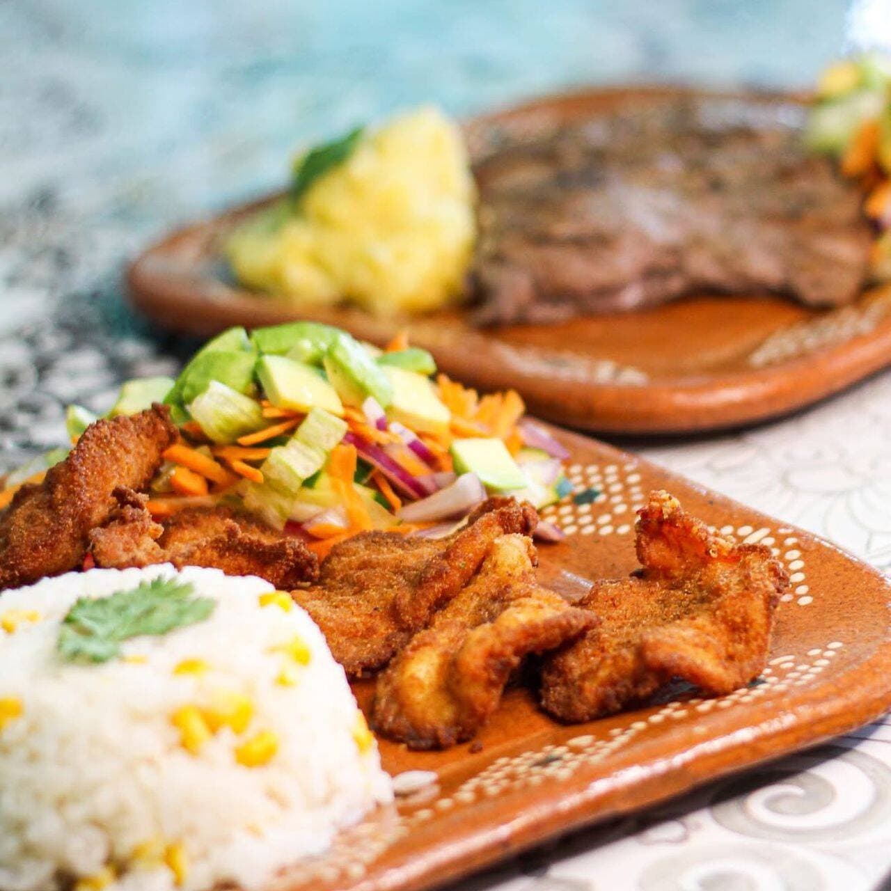 Camarones al coco