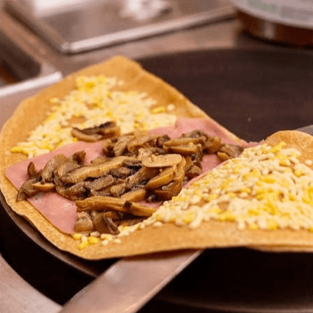 Crepa Jamón - Champiñón
