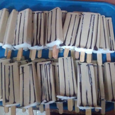 Paleta de Crema de Capuchino