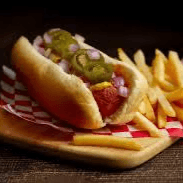 Hot Dog con Papas