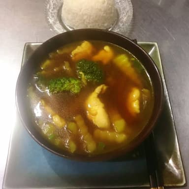 Sopa de Pollo con Vegetales