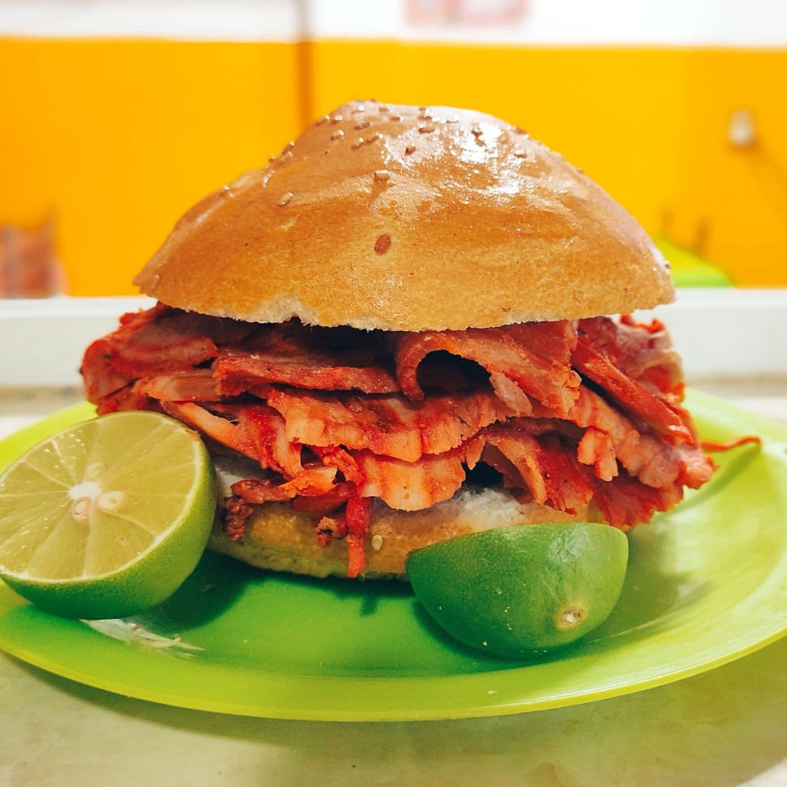 Cemita Árabe o al Pastor