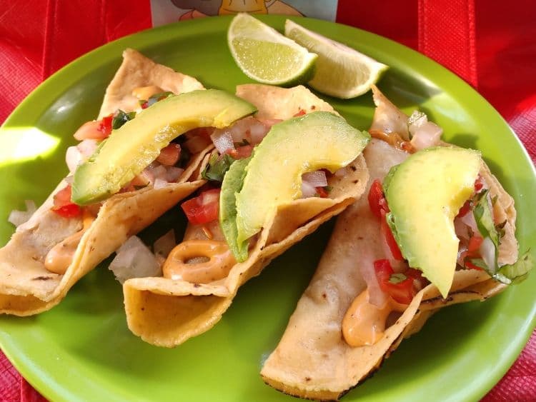 QUESADILLAS DE CAMARÓN (3 PZAS)