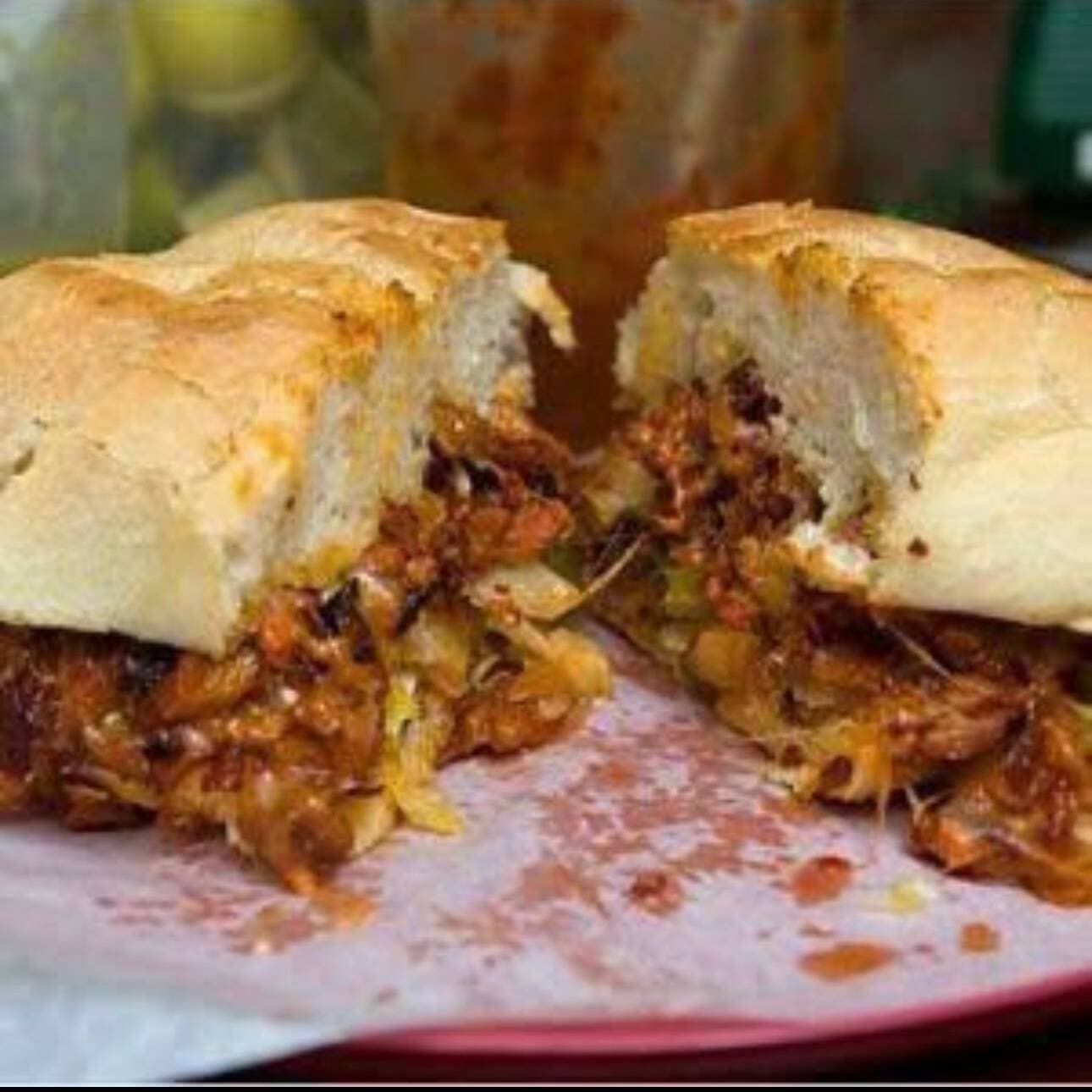 Carne al Pastor con Quesillo
