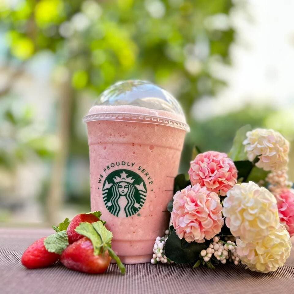 Strawberries Frappe Venti