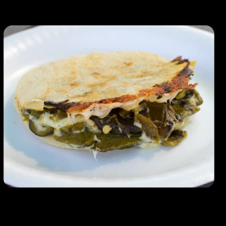Rajas con Queso