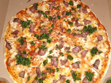 Pizza No 6 (Arrachera) Grande