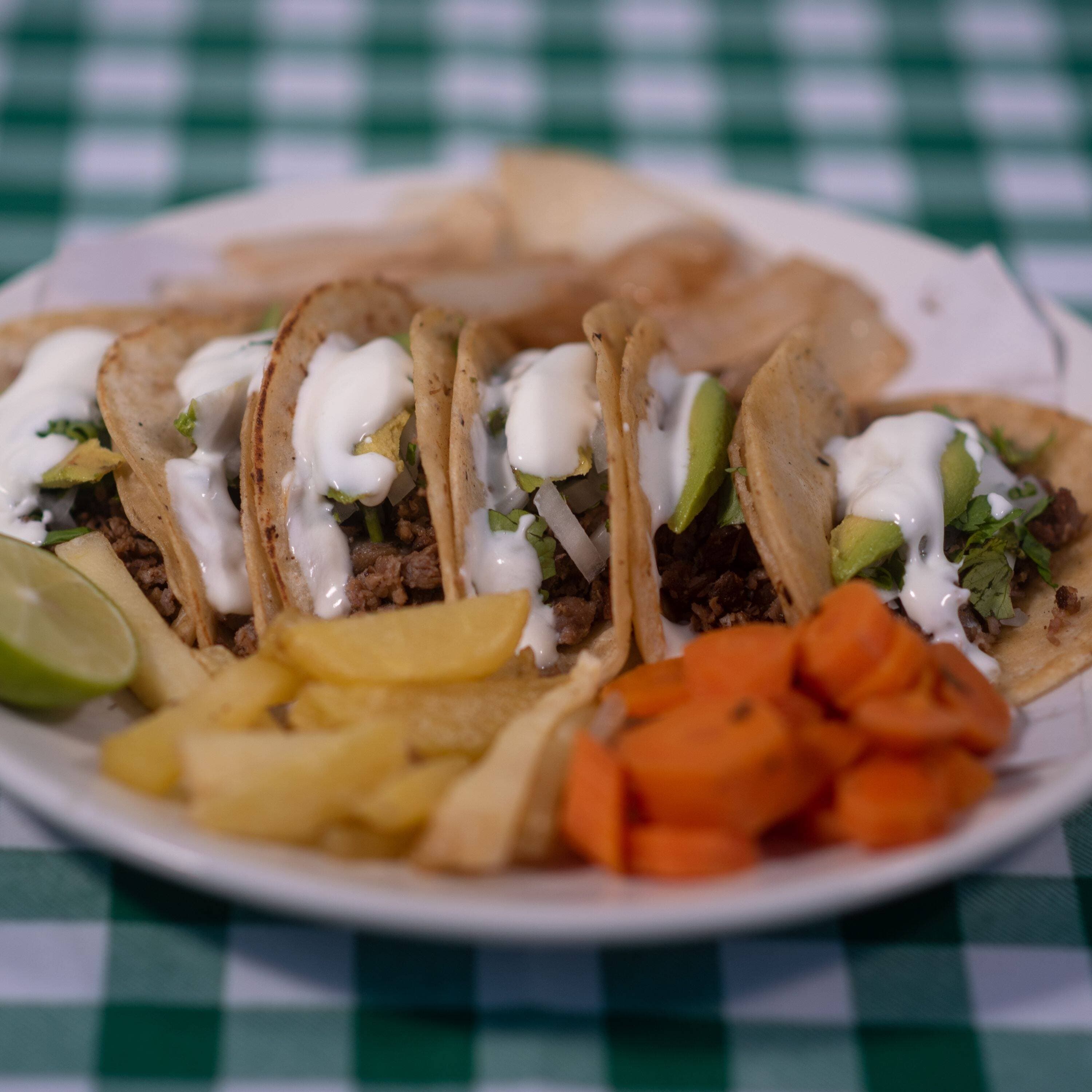 Orden de 5 Tacos de Cecina