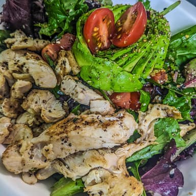 Ensalada con pechuga