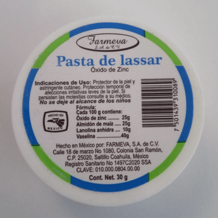 PASTA DE LASSAR